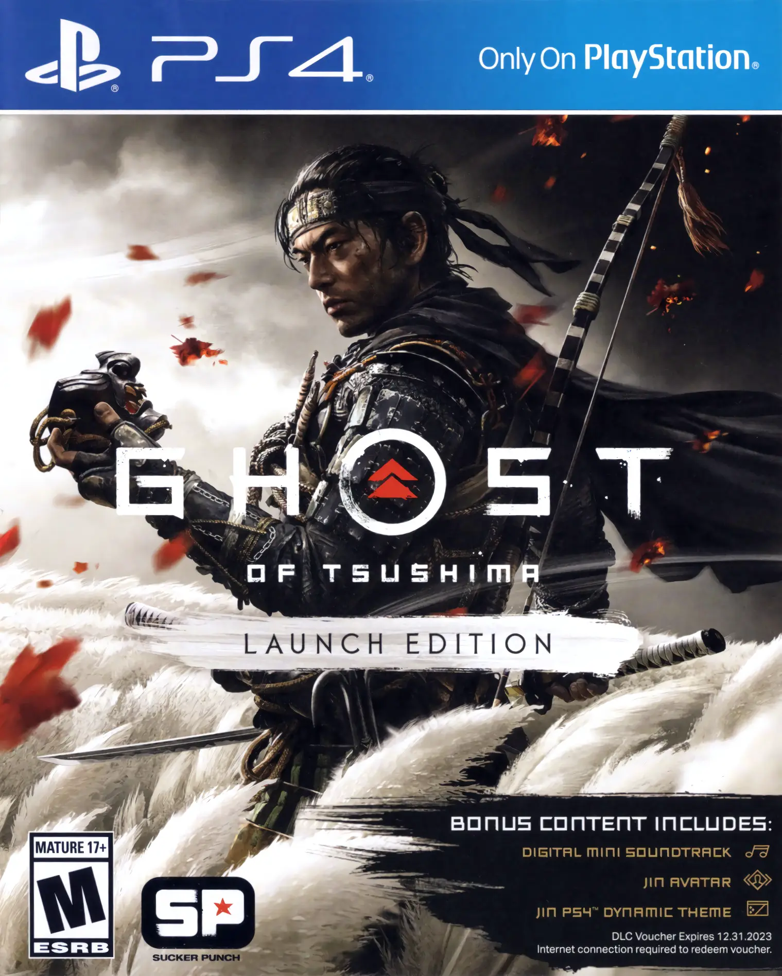 Capa de Ghost of Tsushima