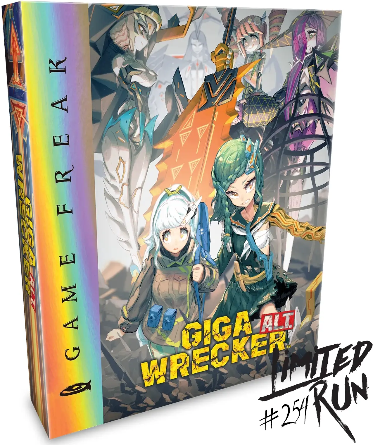 Capa de GIGA WRECKER ALT. Collector's Edition (PS4)