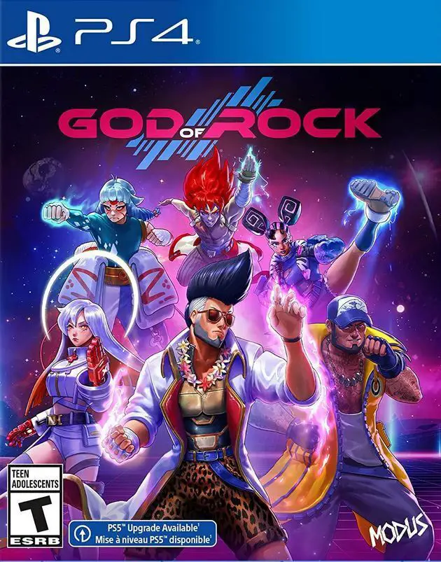 Capa de God of Rock