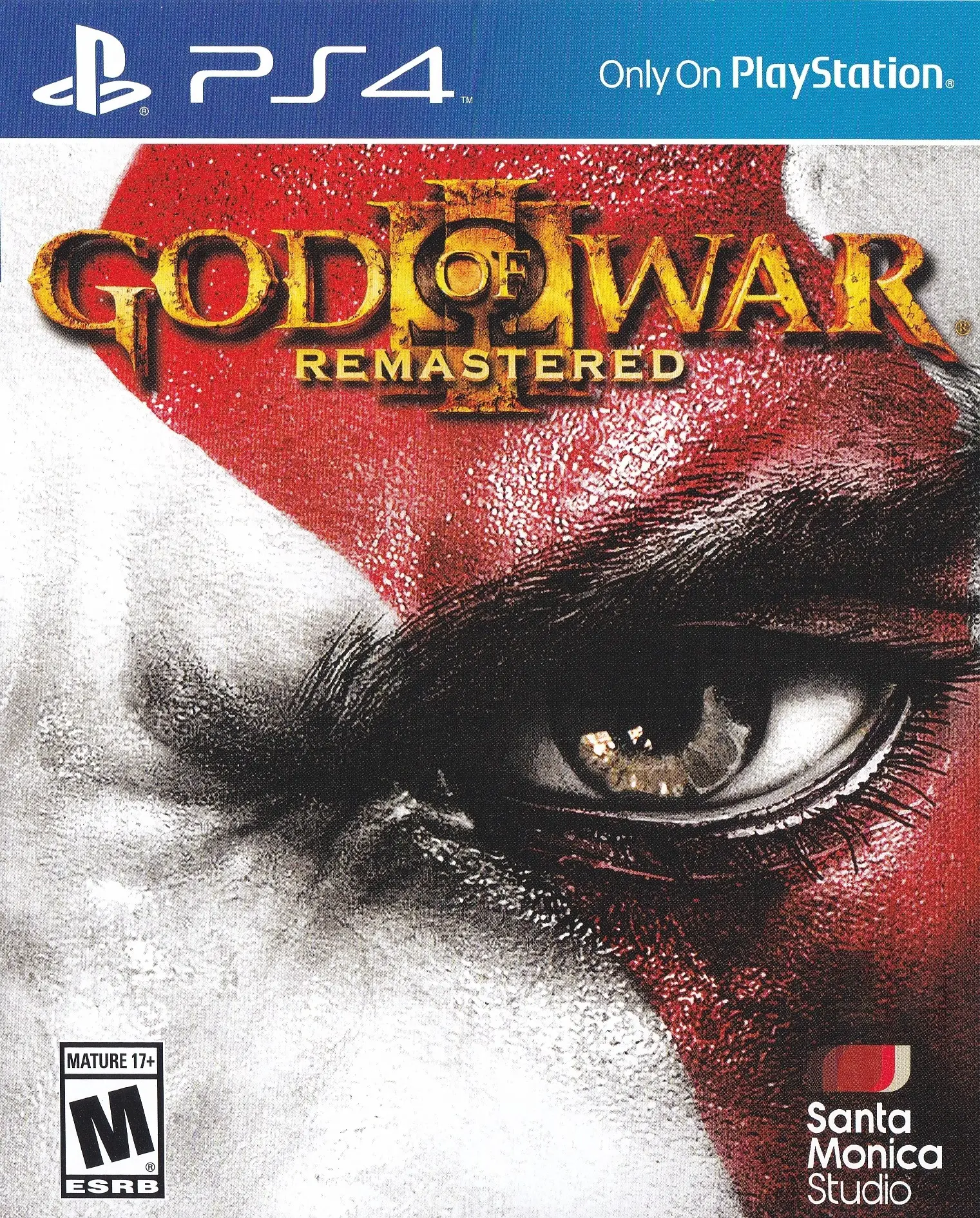 Capa de God of War III Remastered