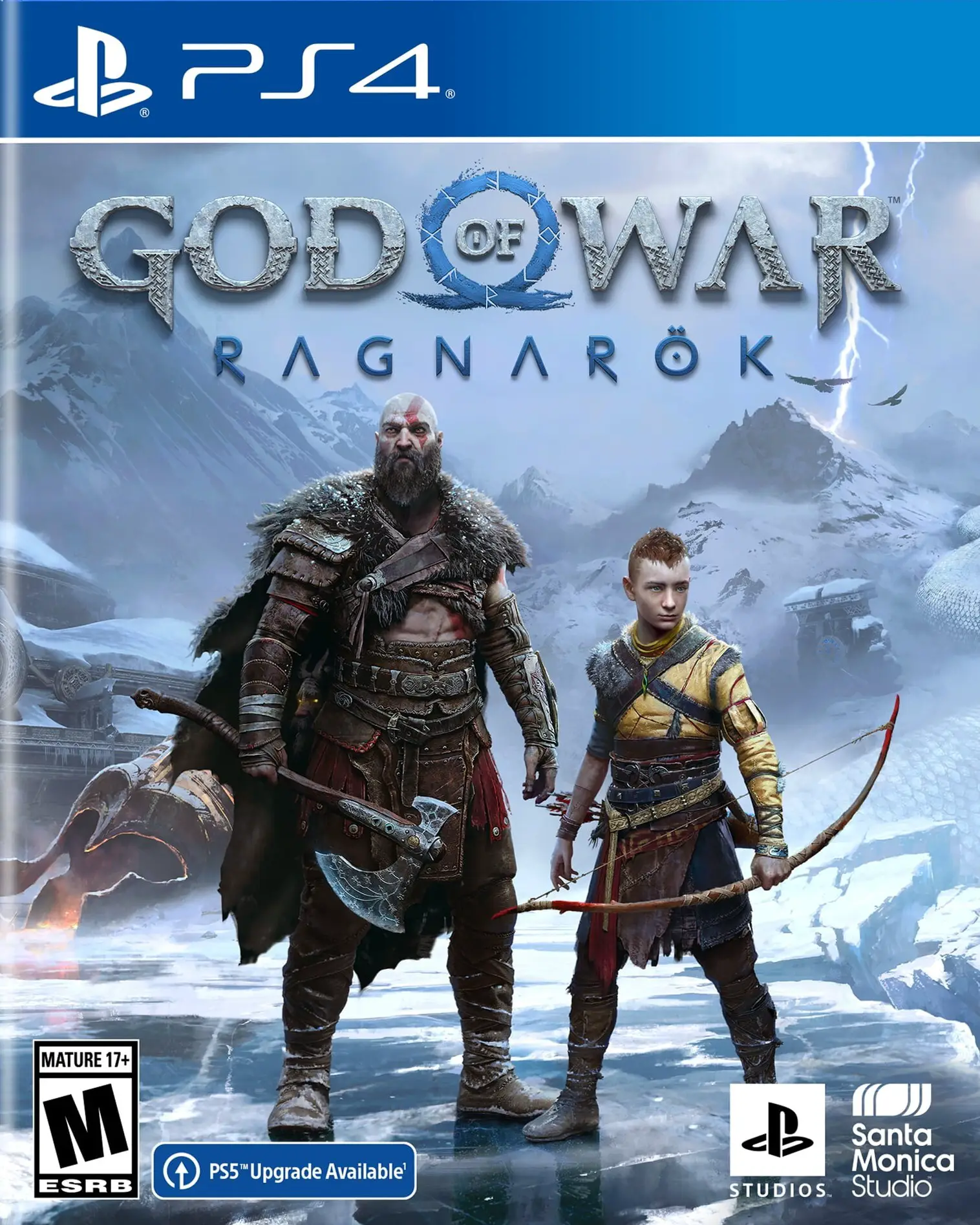 Capa de God of War Ragnarök