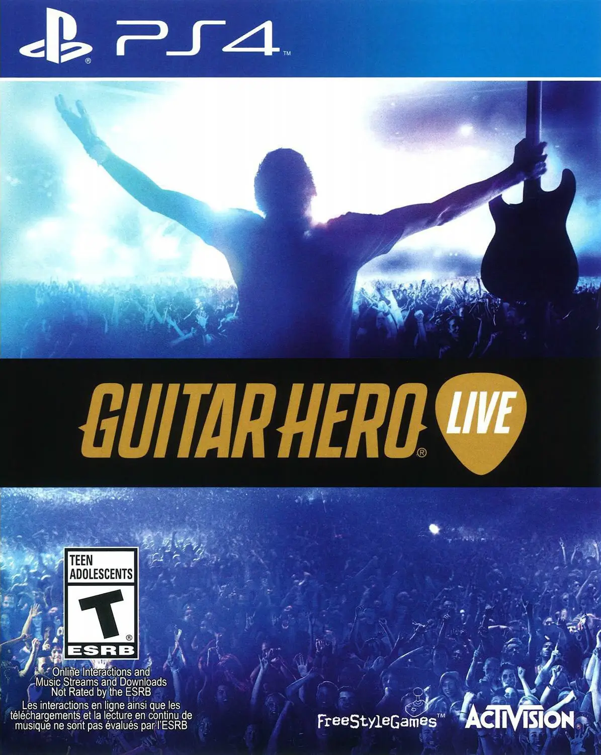 Capa de Guitar Hero Live