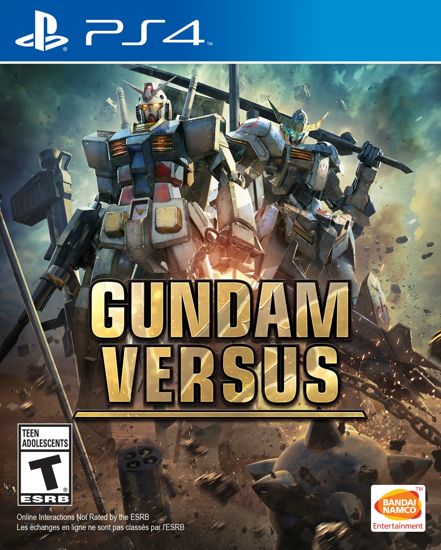 Capa de Gundam Versus