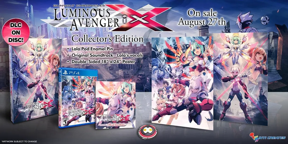 Capa de Gunvolt Chronicles Luminous Avenger IX [Collector’s Edition]