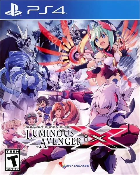 Capa de Gunvolt Chronicles: Luminous Avenger iX