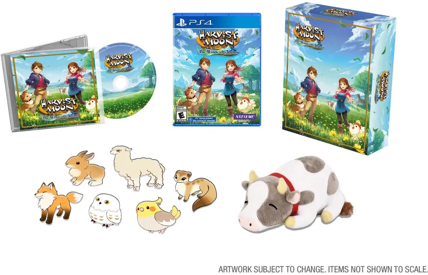 Capa de Harvest Moon: The Winds of Anthos [Limited Edition]