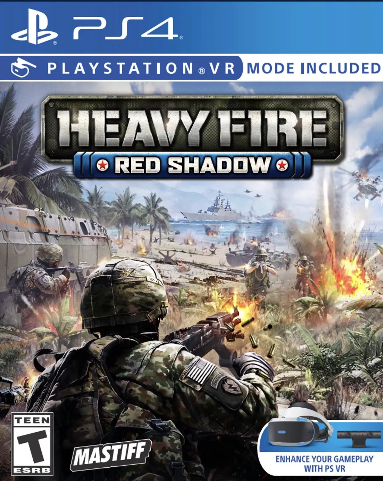 Capa de Heavy Fire: Red Shadow