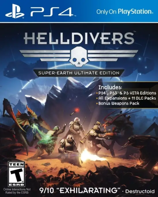 Capa de Helldivers [Super-Earth Ultimate Edition]