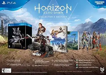 Capa de Horizon Zero Dawn Collector's Edition