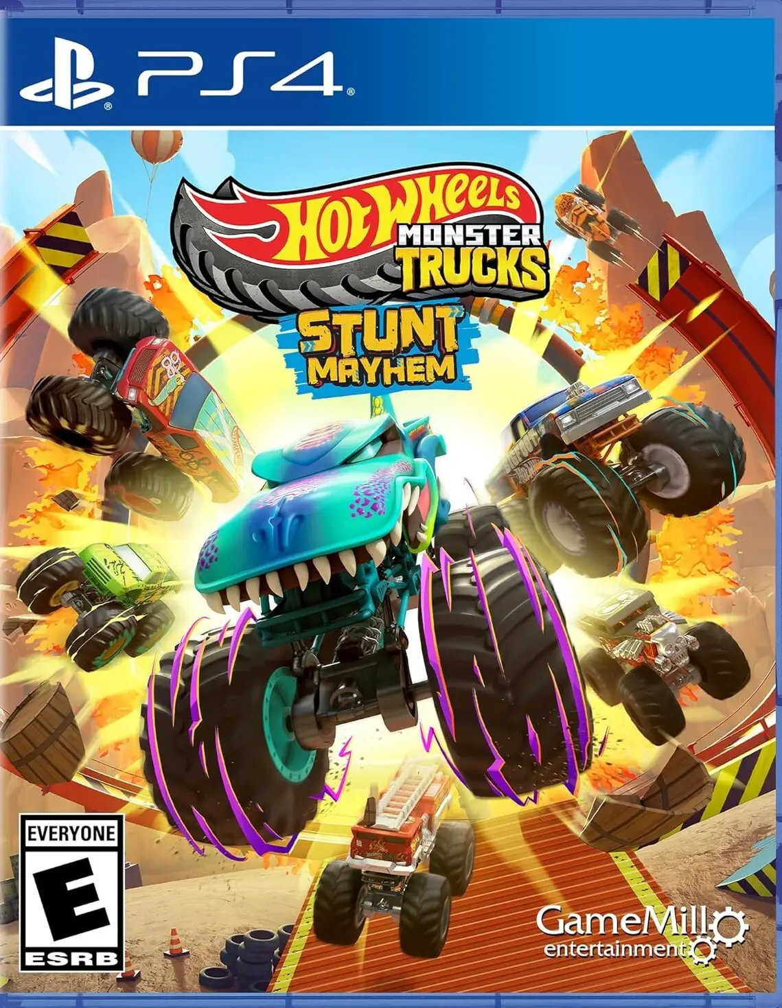 Capa de Hot Wheels Monster Trucks: Stunt Mayhem