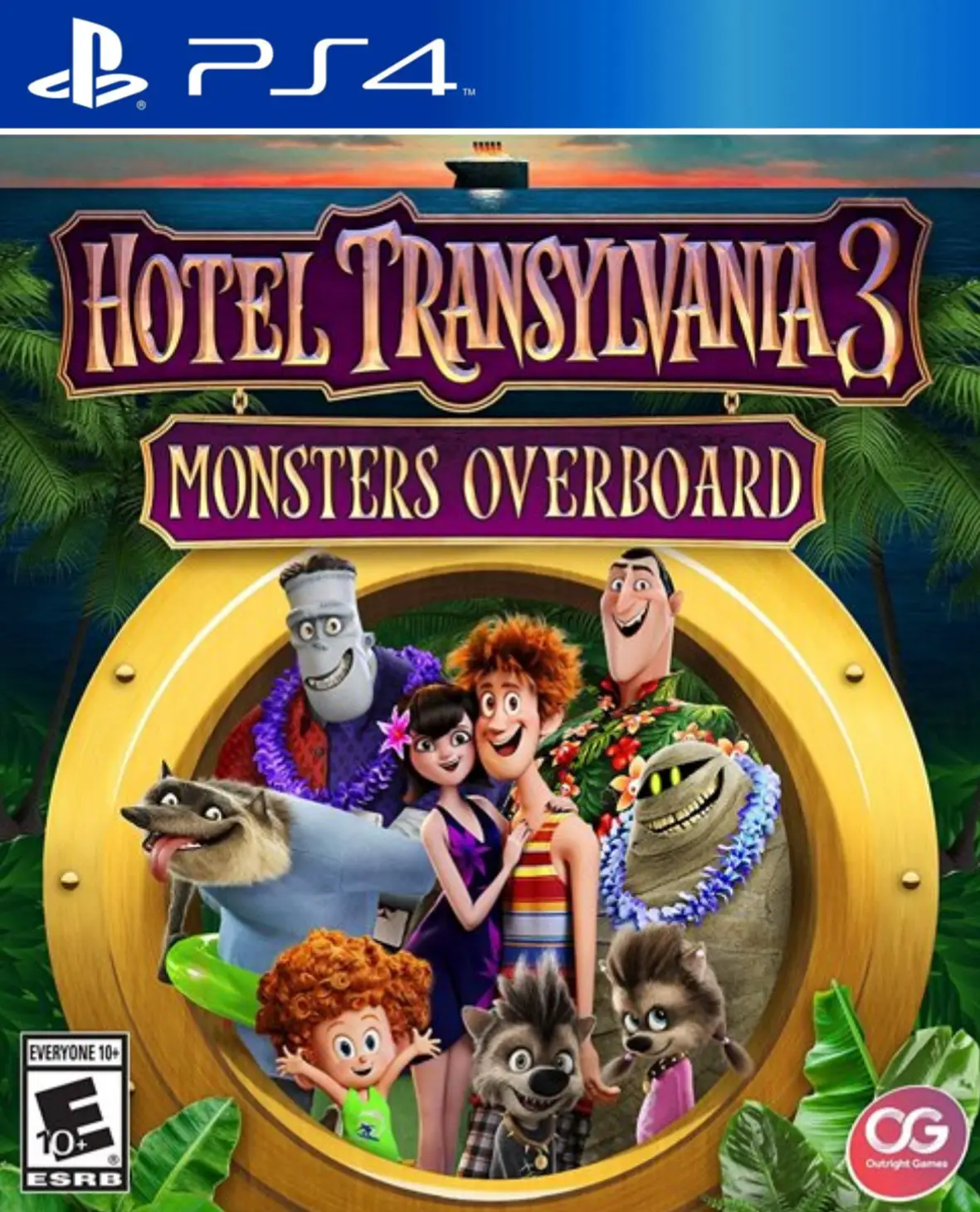 Capa de Hotel Transylvania 3: Monsters Overboard