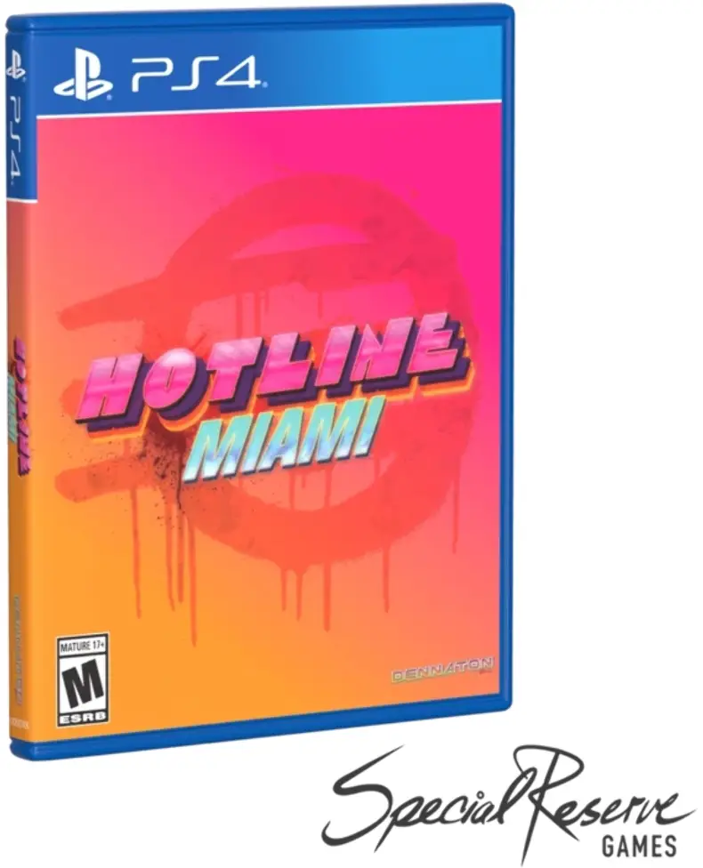 Capa de Hotline Miami [Limited Run Cover Variant]
