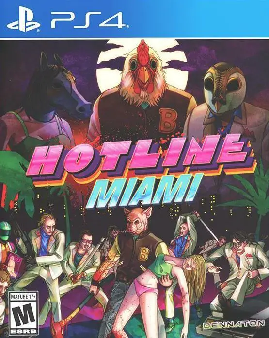 Capa de Hotline Miami