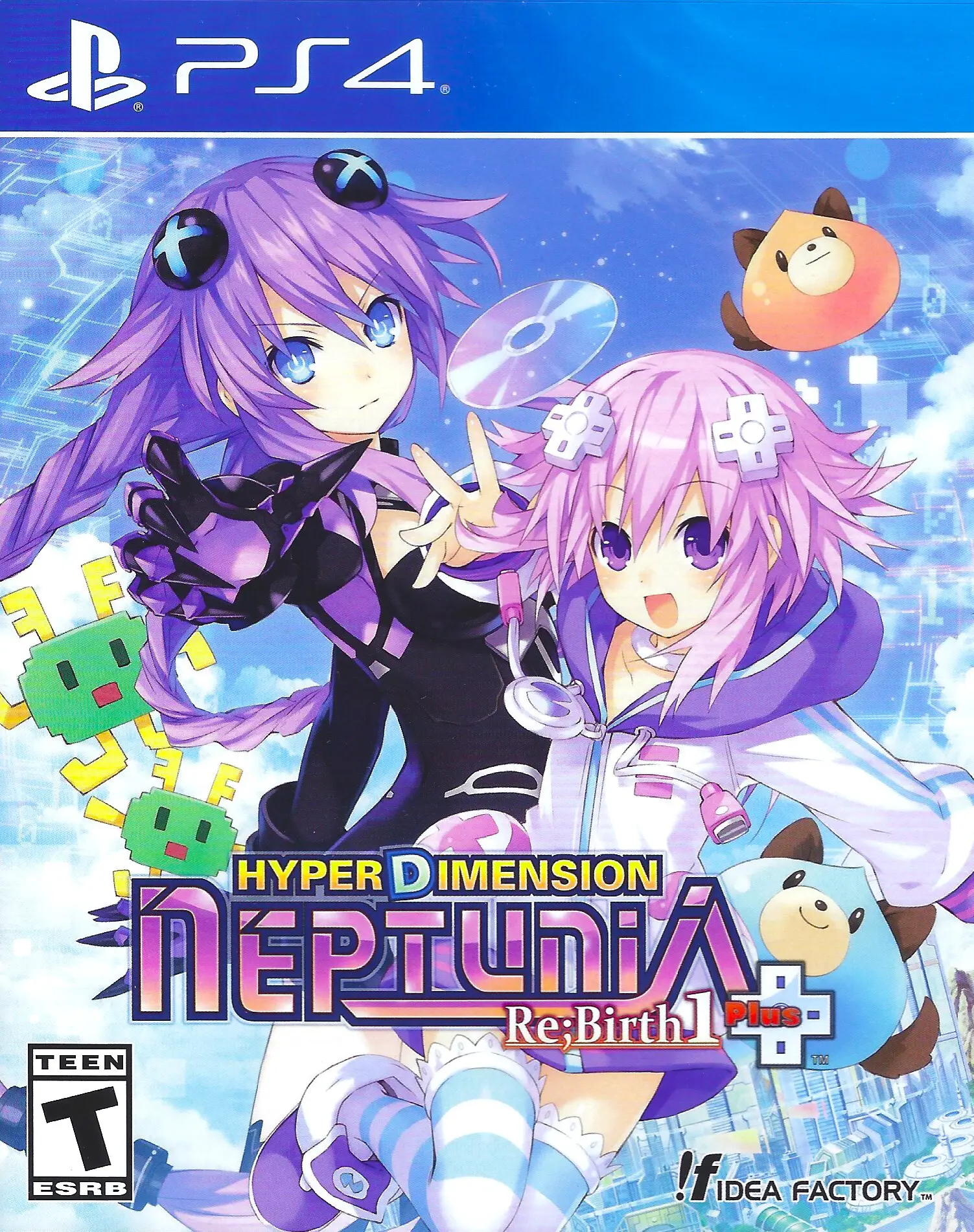 Capa de Hyperdimension Neptunia Re;Birth1 Plus