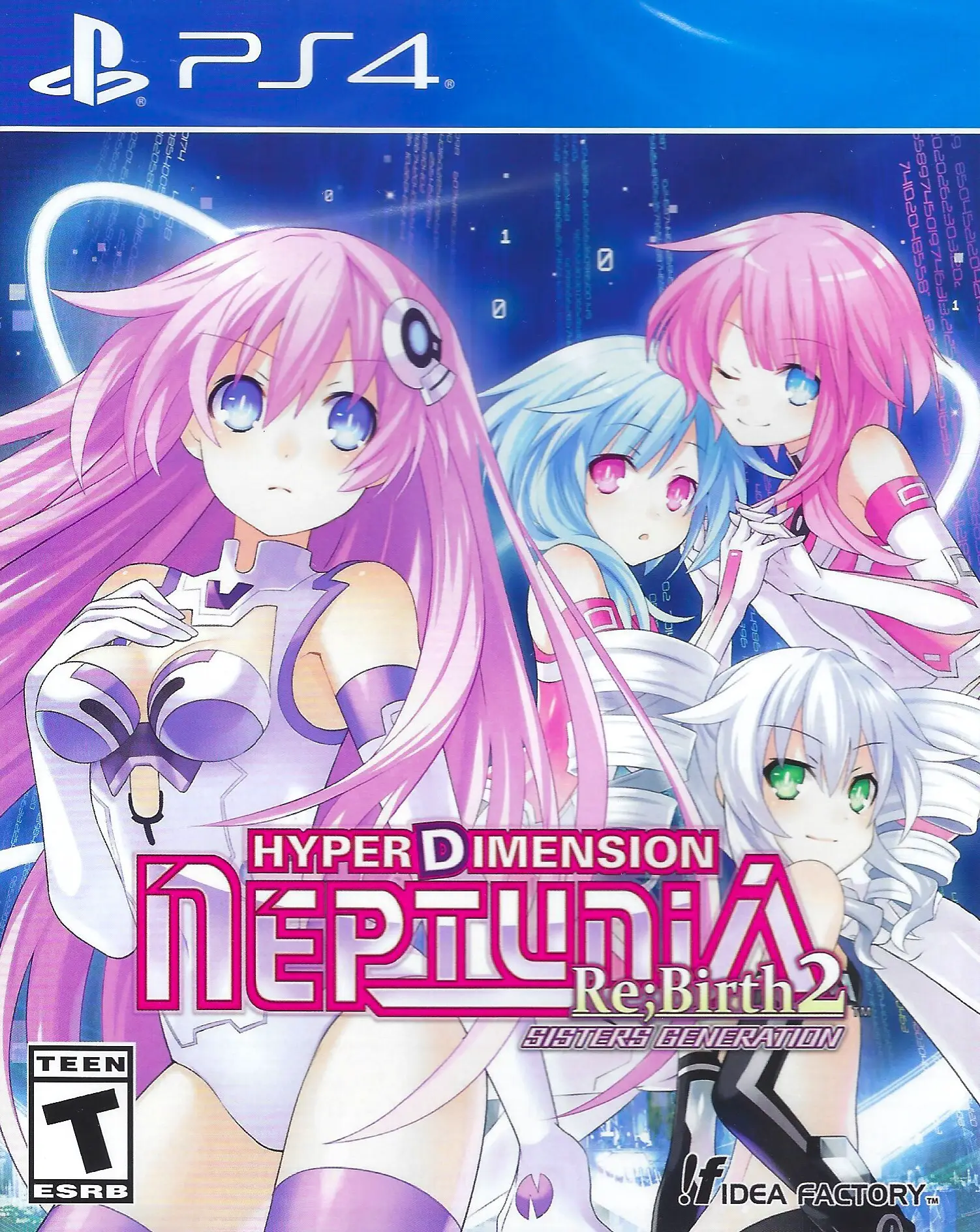 Capa de Hyperdimension Neptunia Re;Birth2: Sisters Generation