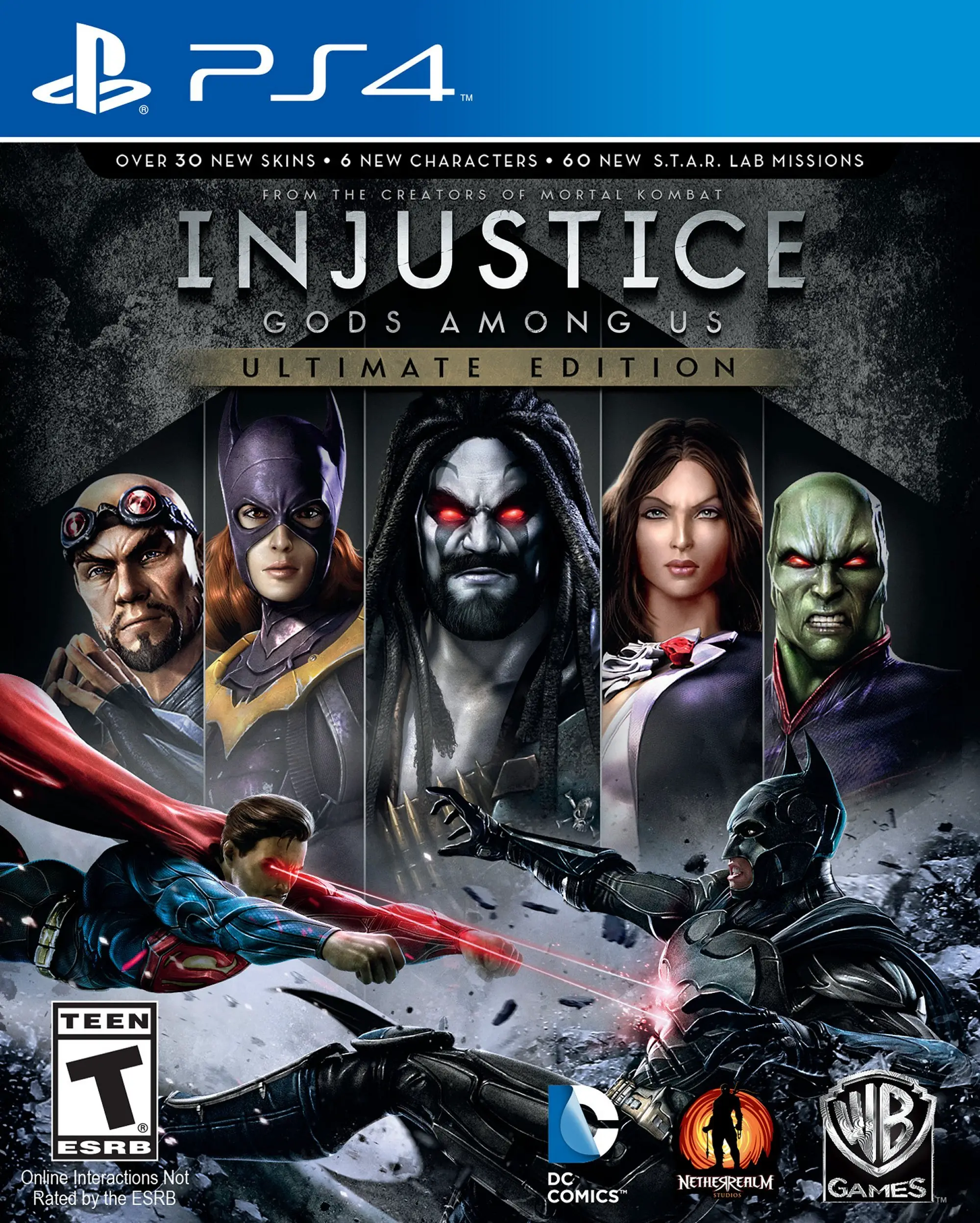 Capa de Injustice: Gods Among Us - Ultimate Edition