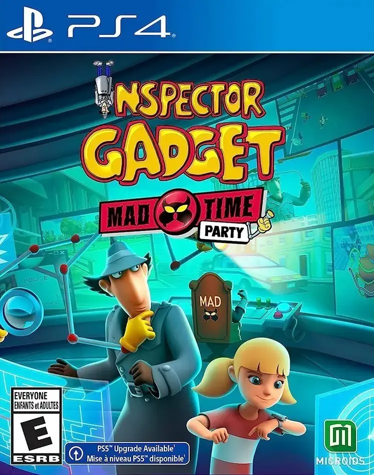 Capa de Inspector Gadget: Mad Time Party