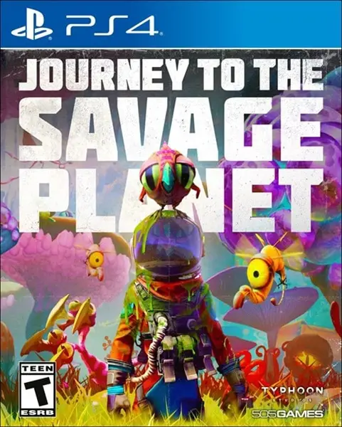 Capa de Journey to the Savage Planet