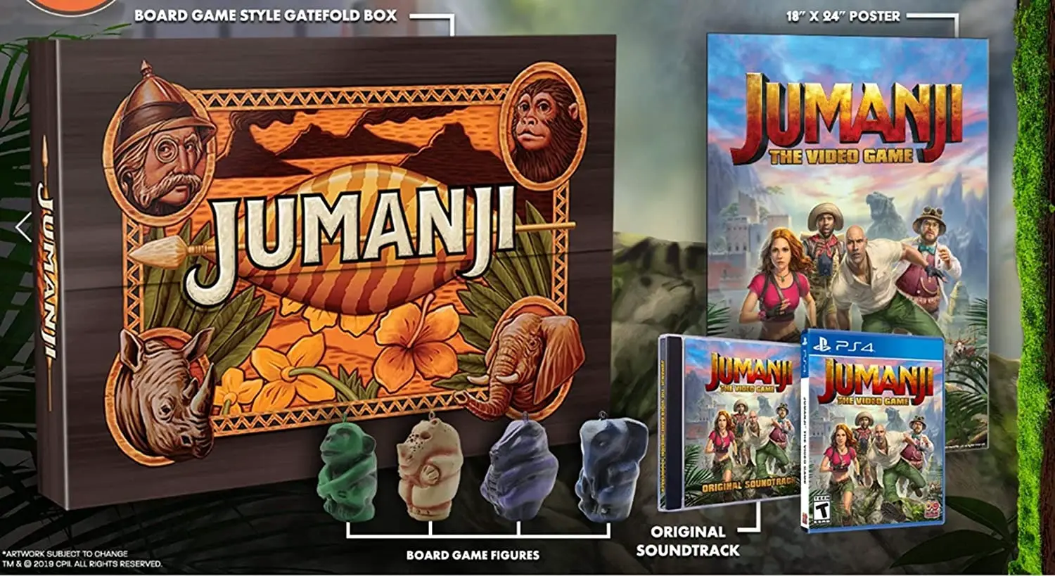 Capa de JUMANJI: The Video Game Collector's Edition
