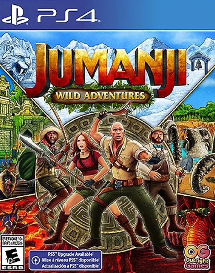 Capa de Jumanji: Wild Adventures