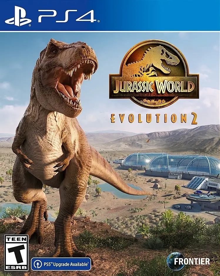 Capa de Jurassic World Evolution 2