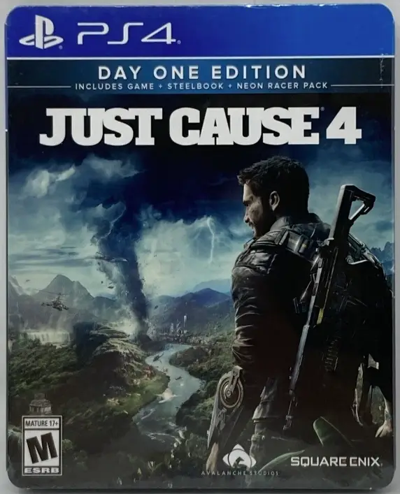 Capa de Just Cause 4 [Day One Steelbook Edition]