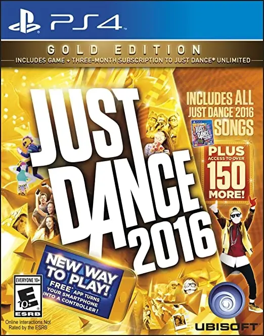 Capa de Just Dance 2016 [Gold Edition]