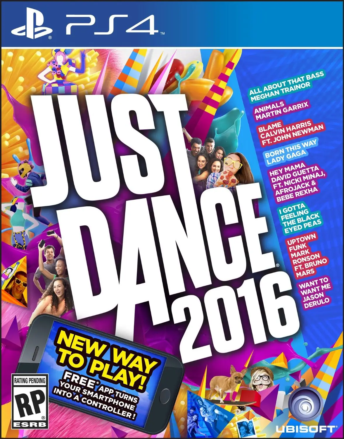 Capa de Just Dance 2016