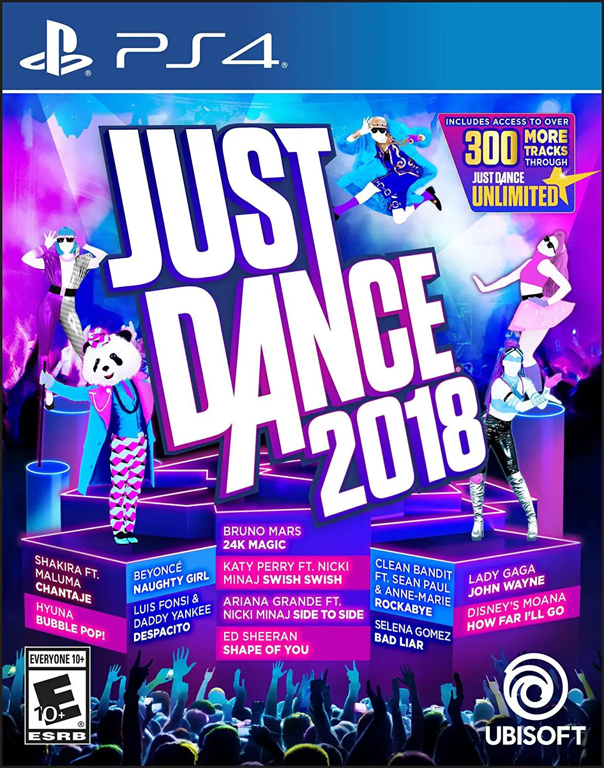 Capa de Just Dance 2018