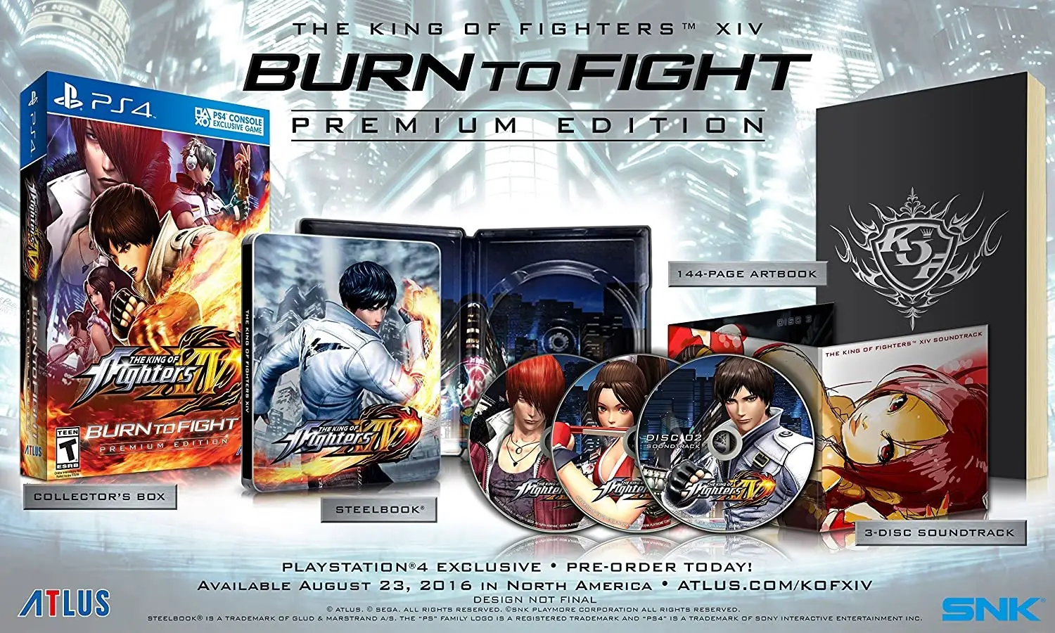 Capa de King of Fighters XIV [Burn to Fight Premium Edition]