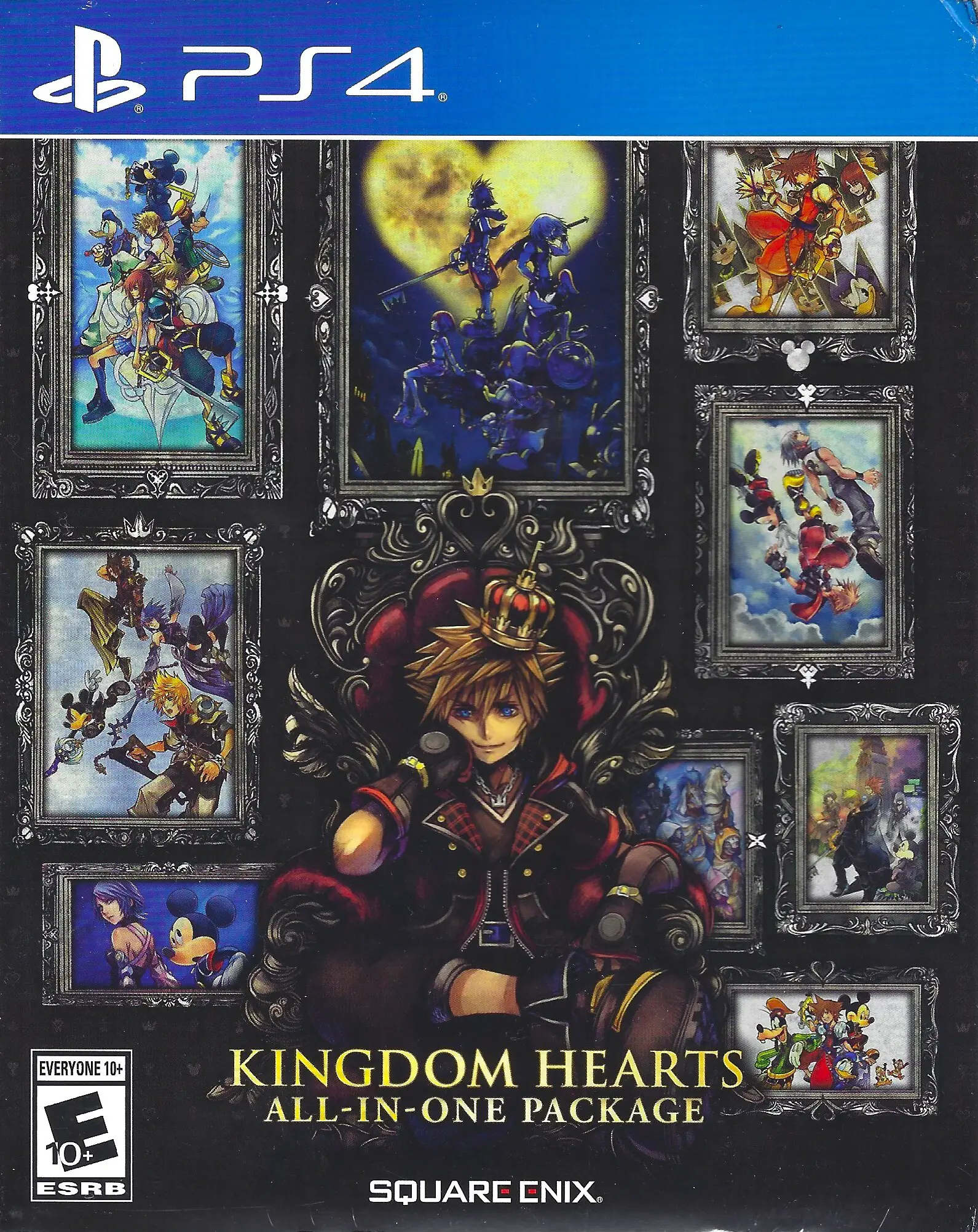 Capa de Kingdom Hearts: All-in-One Package