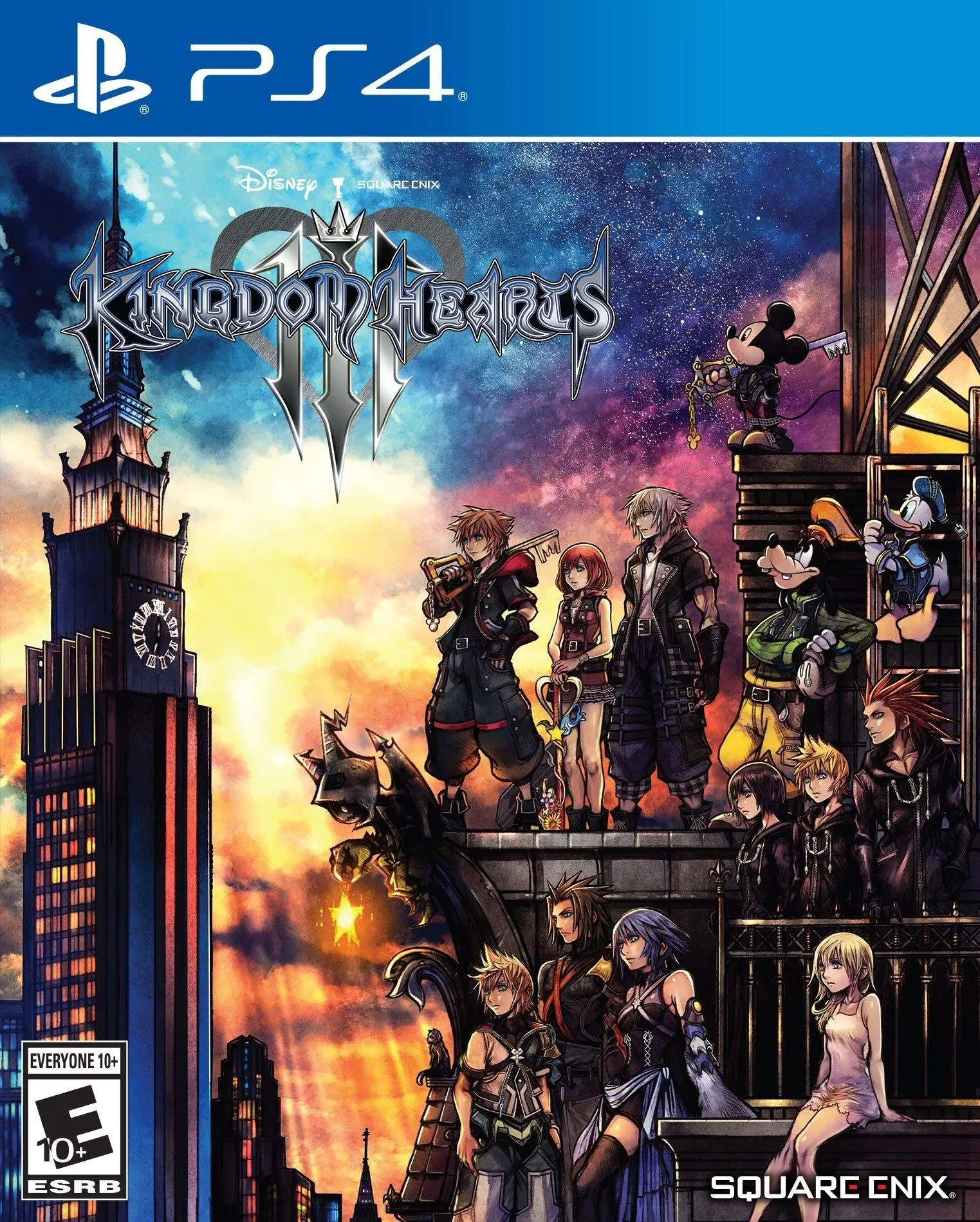 Capa de Kingdom Hearts III