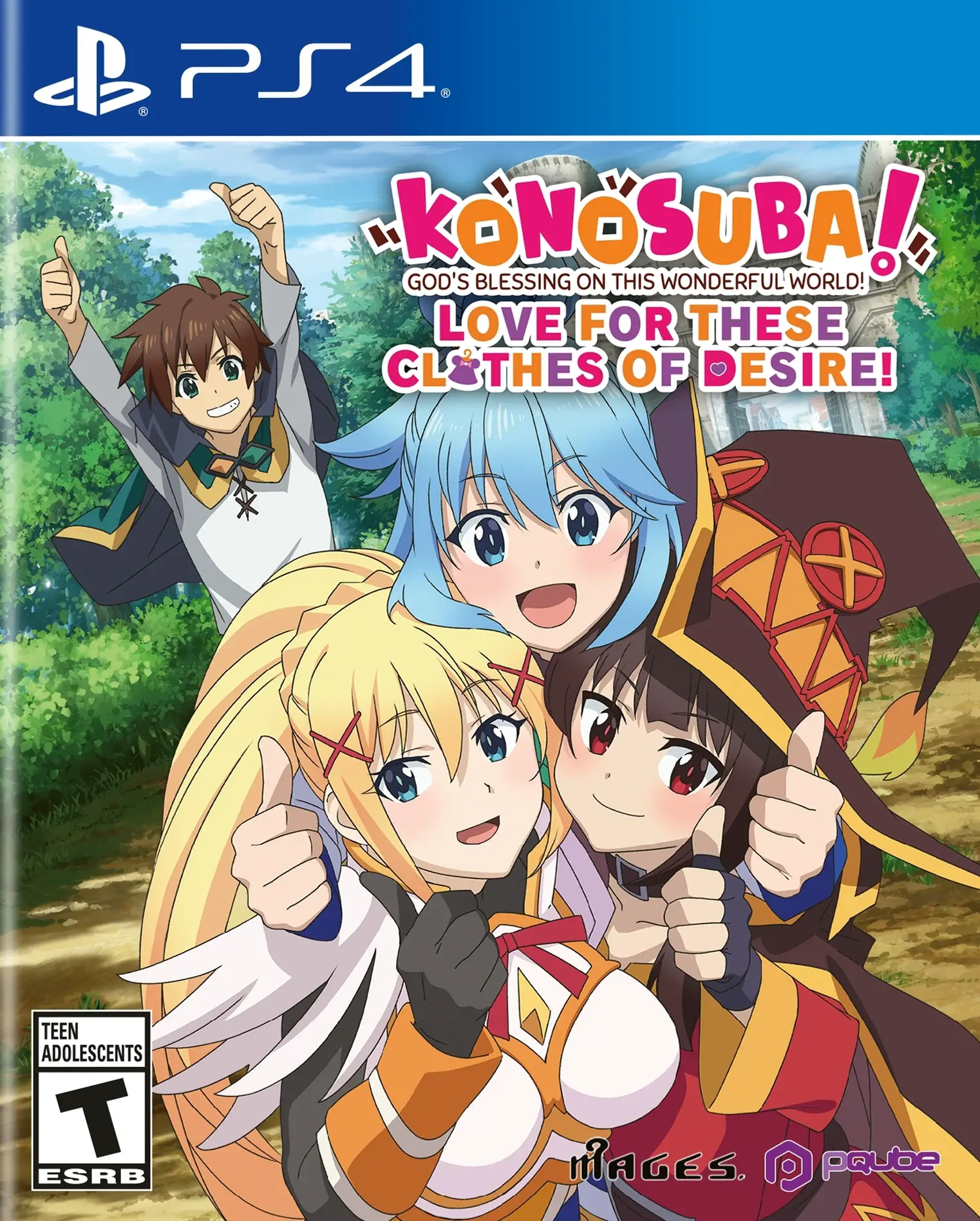 Capa de KONOSUBA: God's Blessing on This Wonderful World! Love for These Clothes of Desire!