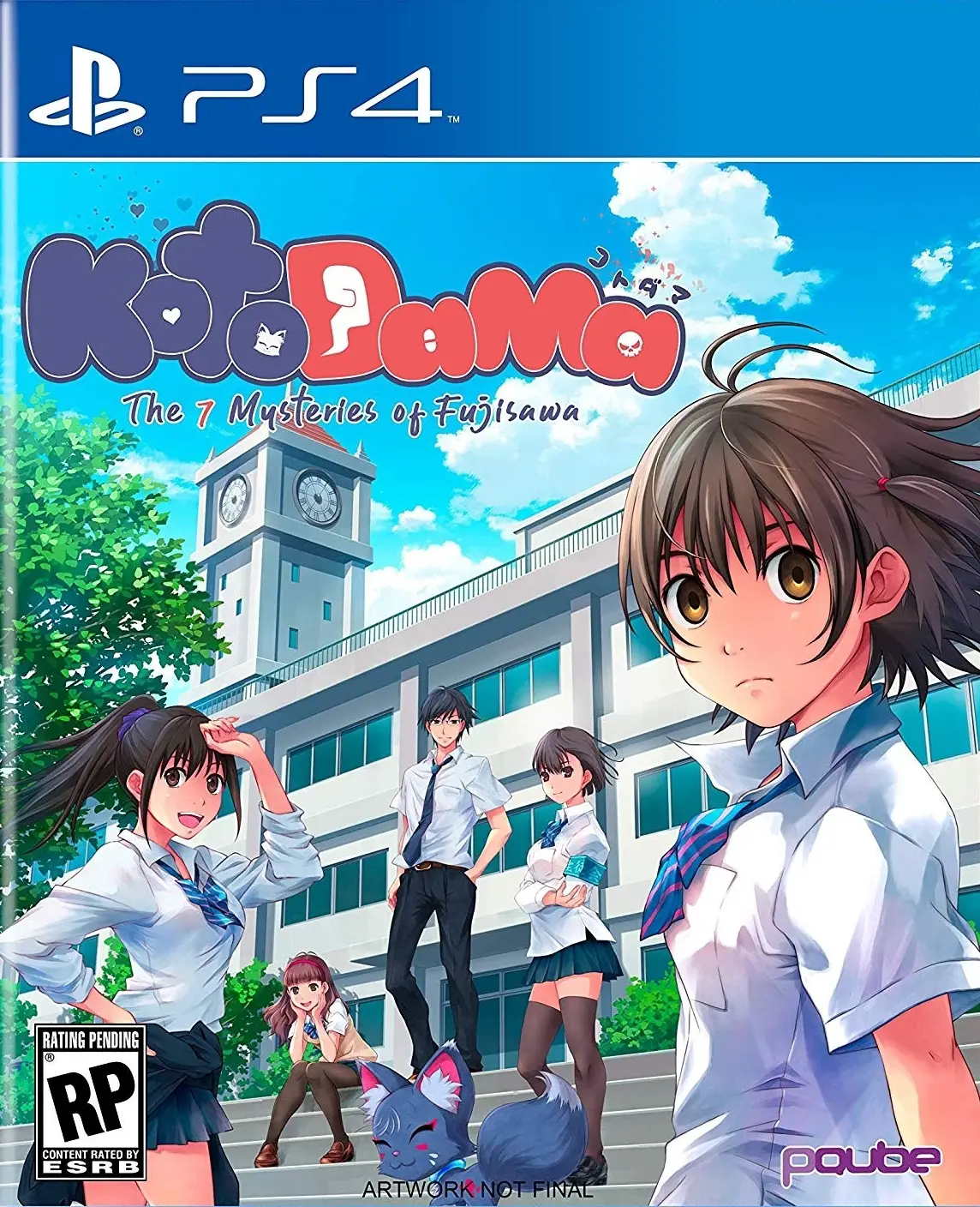 Capa de Kotodama: The 7 Mysteries of Fujisawa