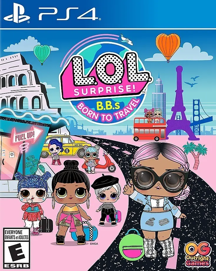 Capa de L.O.L. Surprise! B.B.s Born to Travel