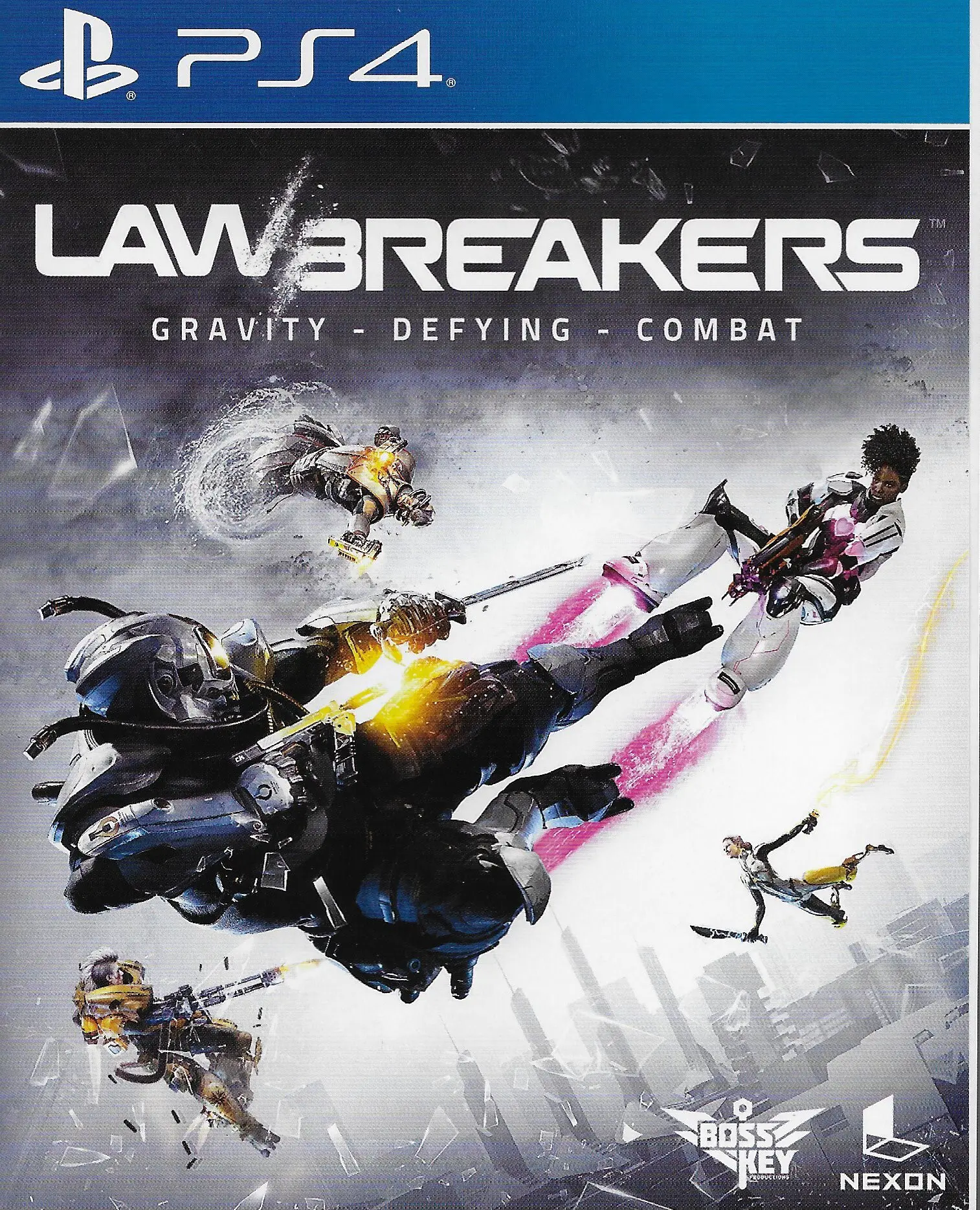 Capa de LawBreakers