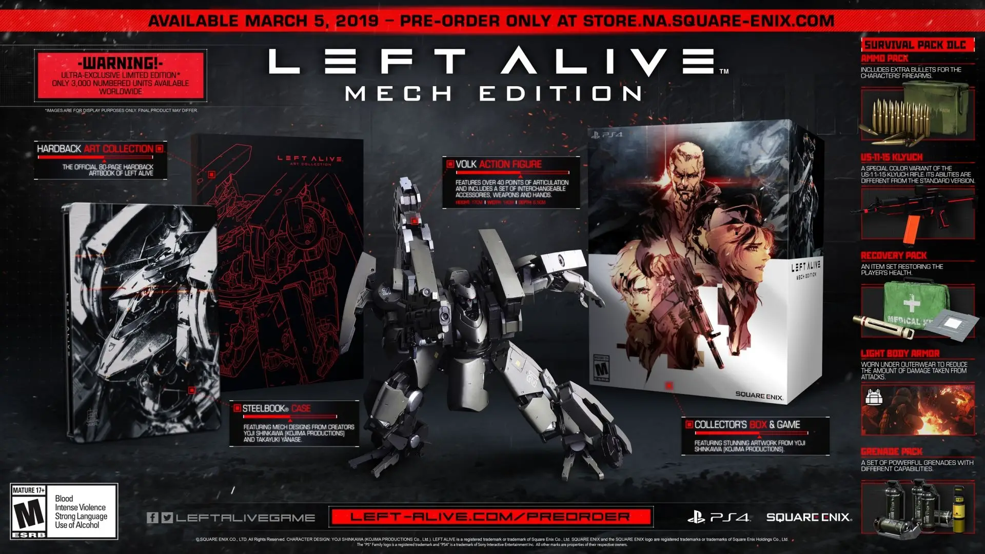 Capa de Left Alive [Mech Edition]
