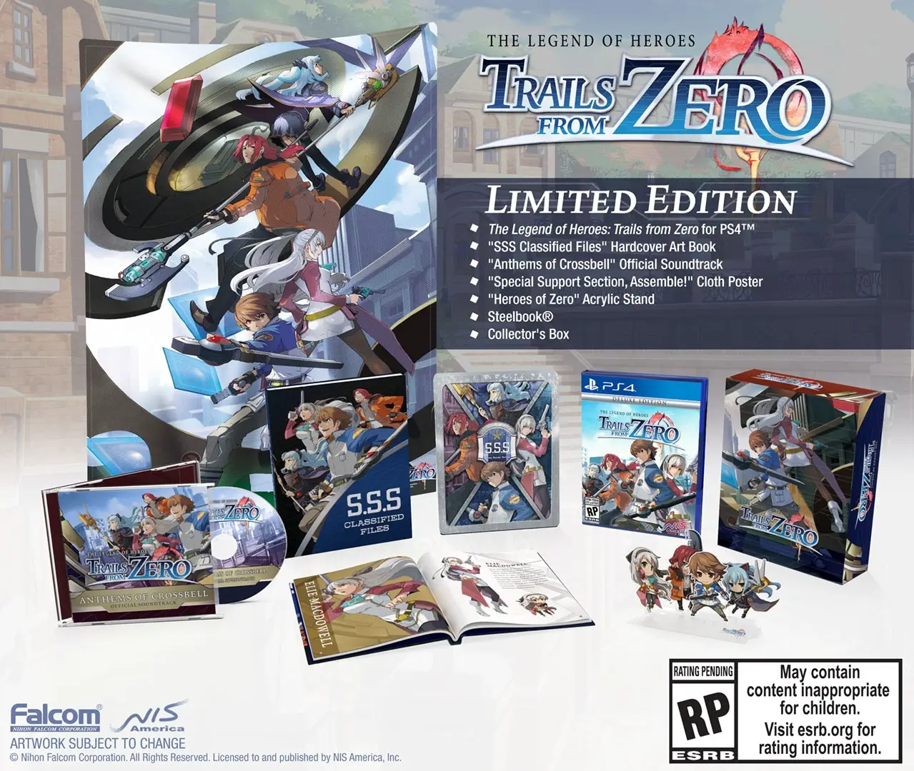 Capa de Legend of Heroes: Trails from Zero [Limited Edition]