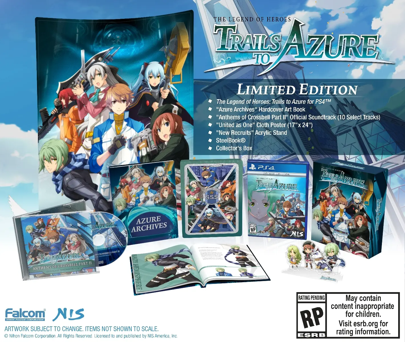 Capa de Legend of Heroes: Trails to Azure [Limited Edition]