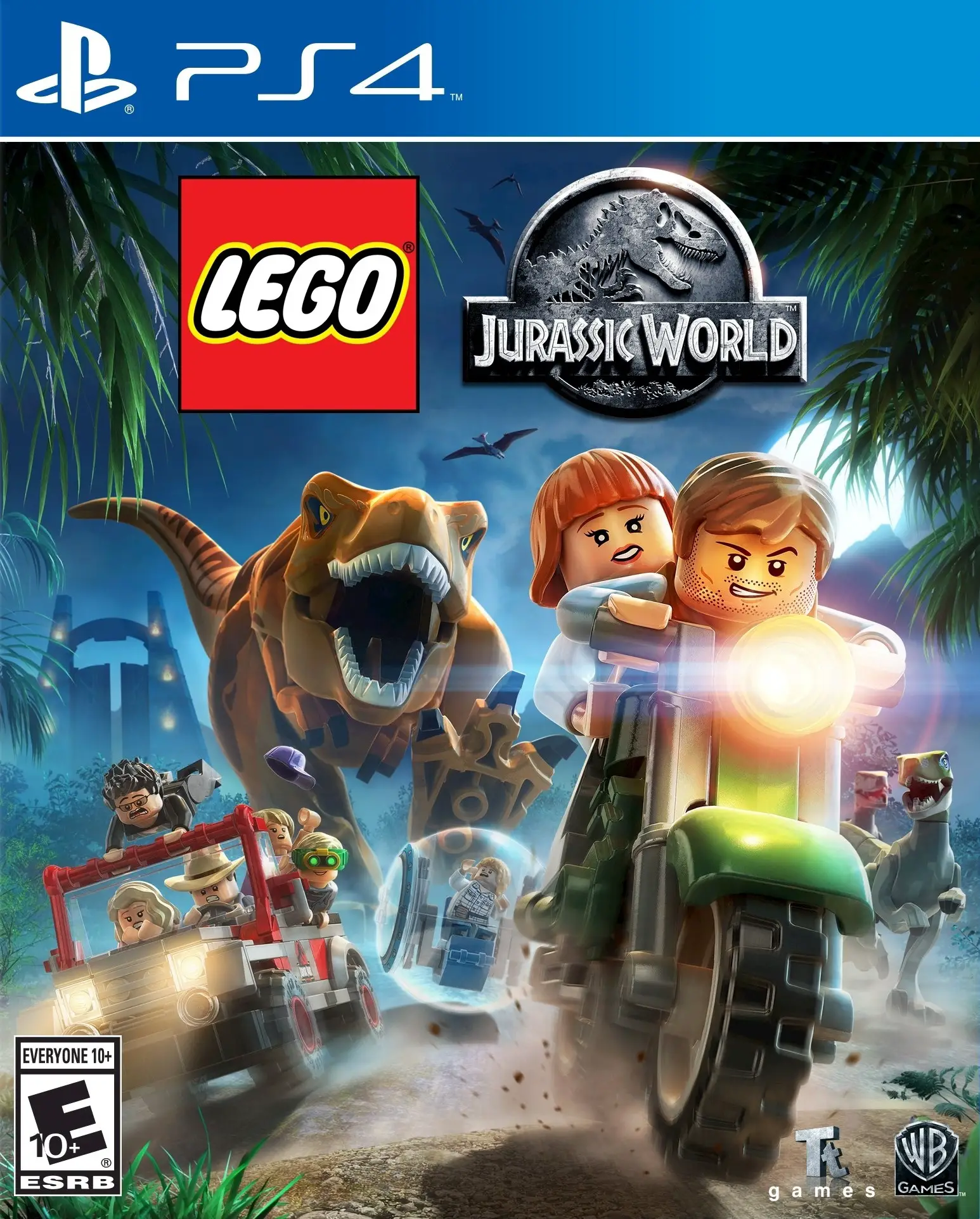 Capa de LEGO Jurassic World