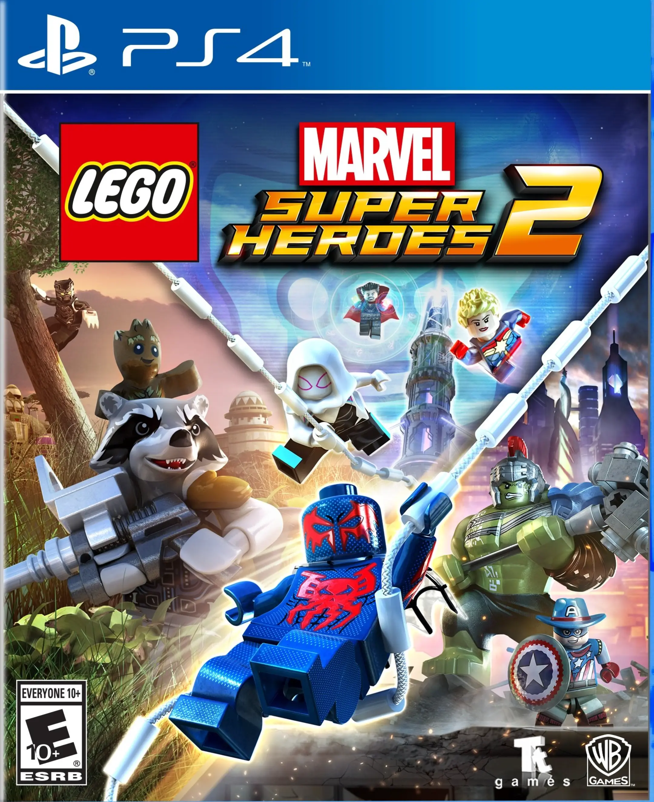 Capa de LEGO Marvel Super Heroes 2