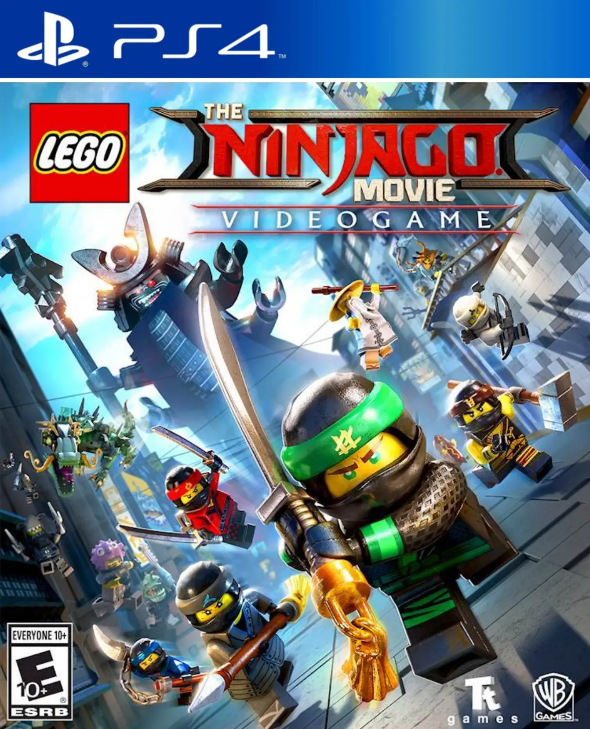 Capa de LEGO NINJAGO Movie Video Game