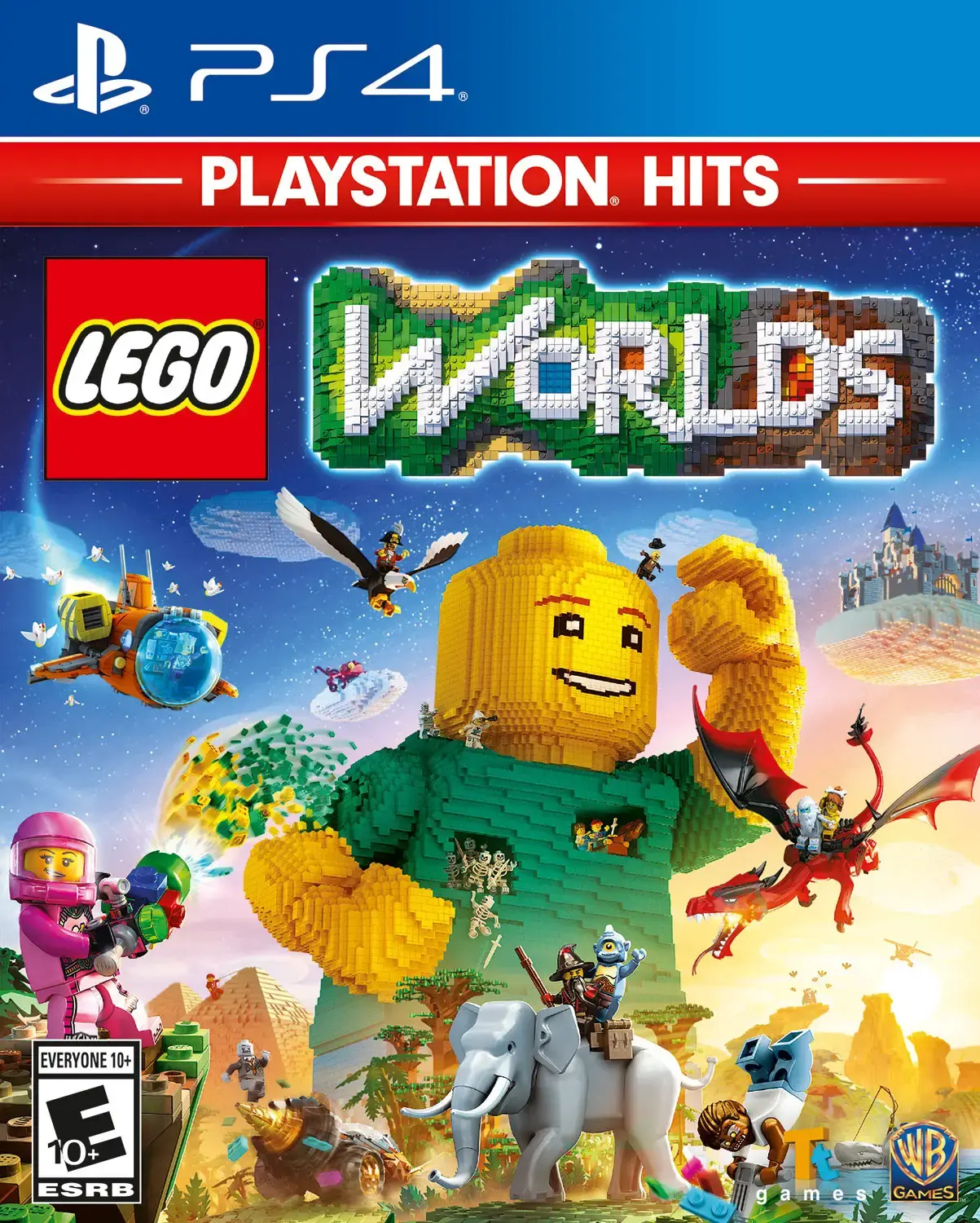 Capa de Lego Worlds [Playstation Hits]