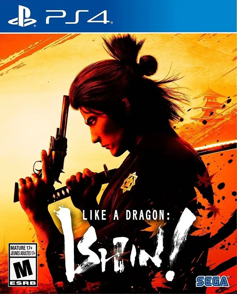 Capa de Like a Dragon: Ishin!