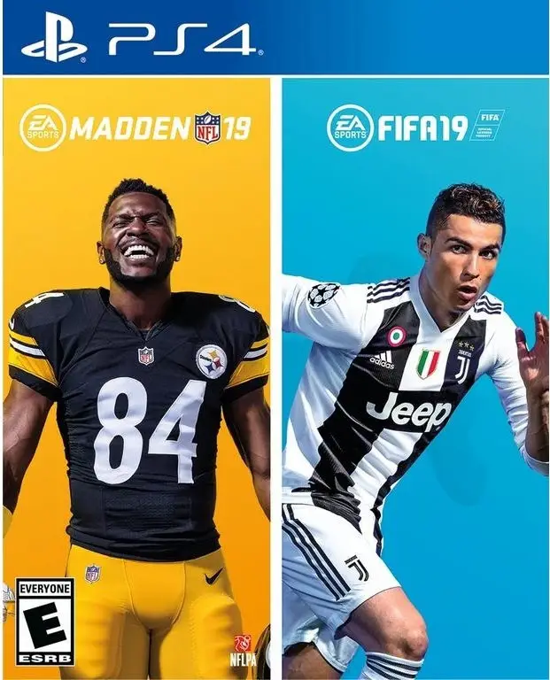 Capa de Madden 19 and FIFA 19 Combo
