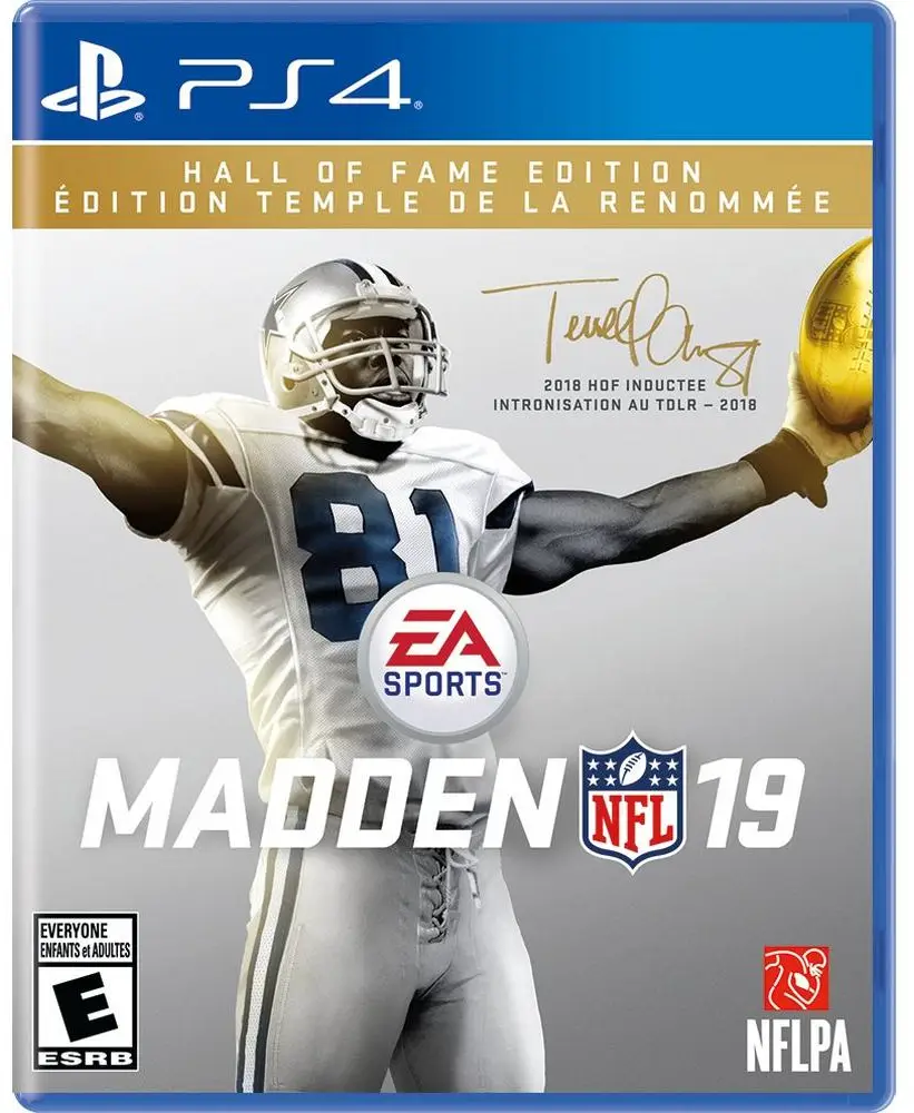 Capa de Madden NFL 19 [hall of fame edition]