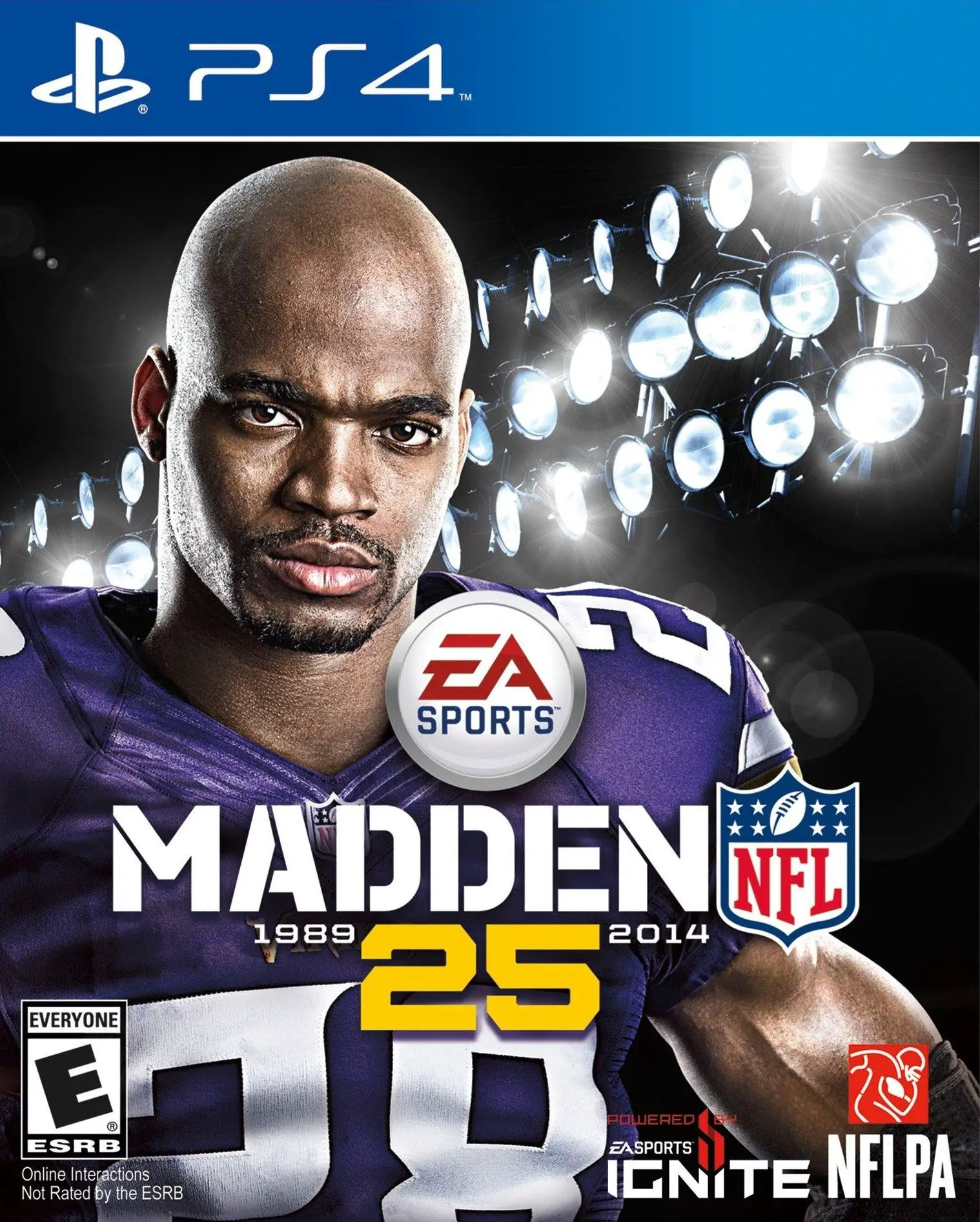 Capa de Madden NFL 25 - 1989-2014