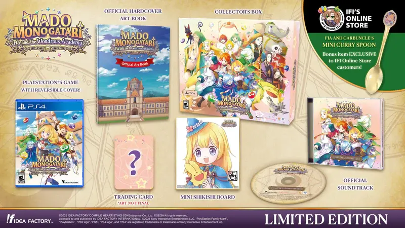 Capa de MADO MONOGATARI: Fia and the Wondrous Academy [Limited Edition]