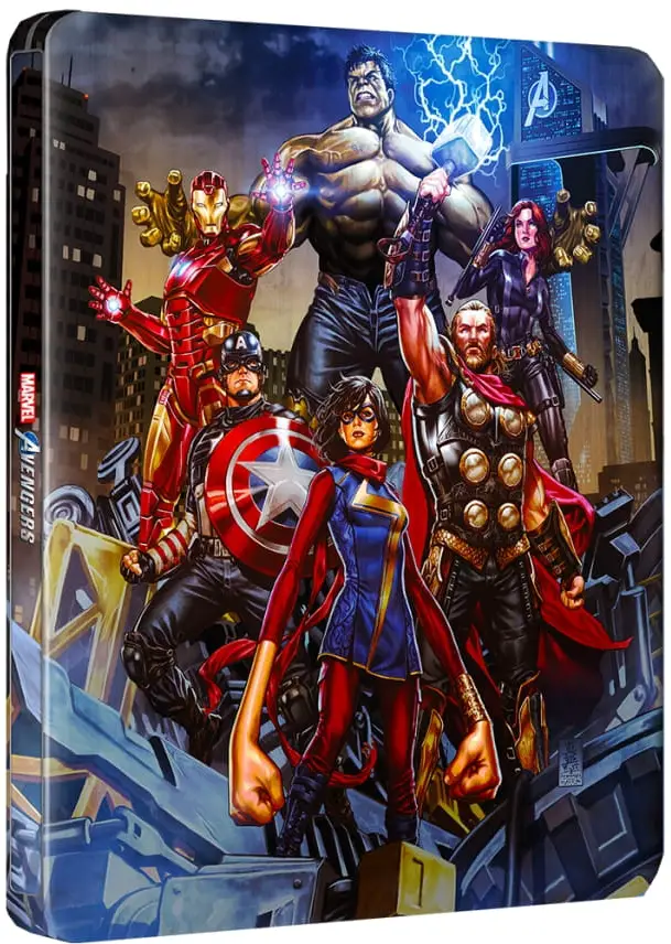 Capa de Marvel Avengers Bonus Steelbook
