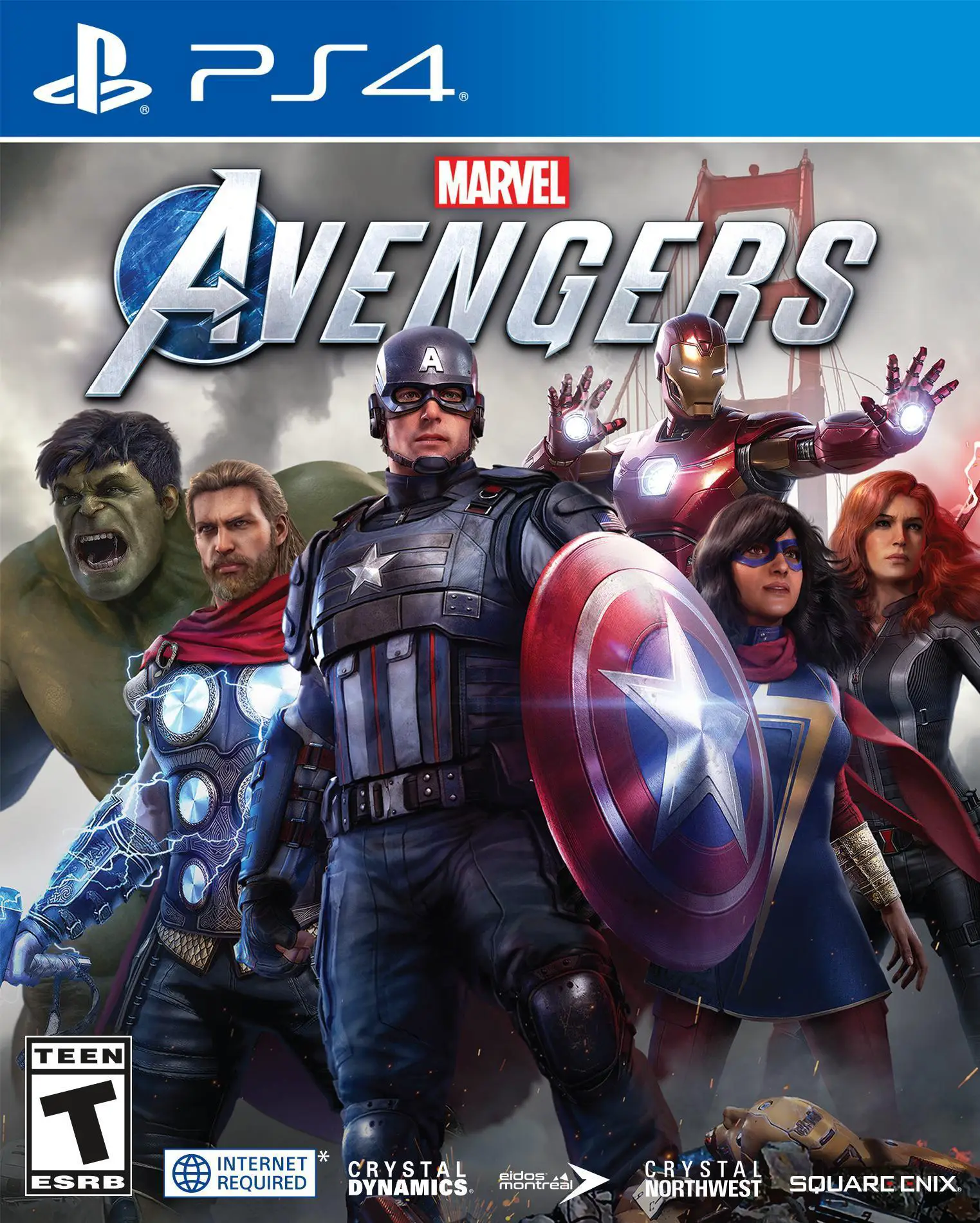 Capa de Marvel Avengers